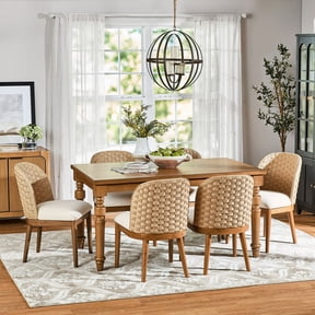 My Texas House Perry Table & Saylor Chair Dining Bundle