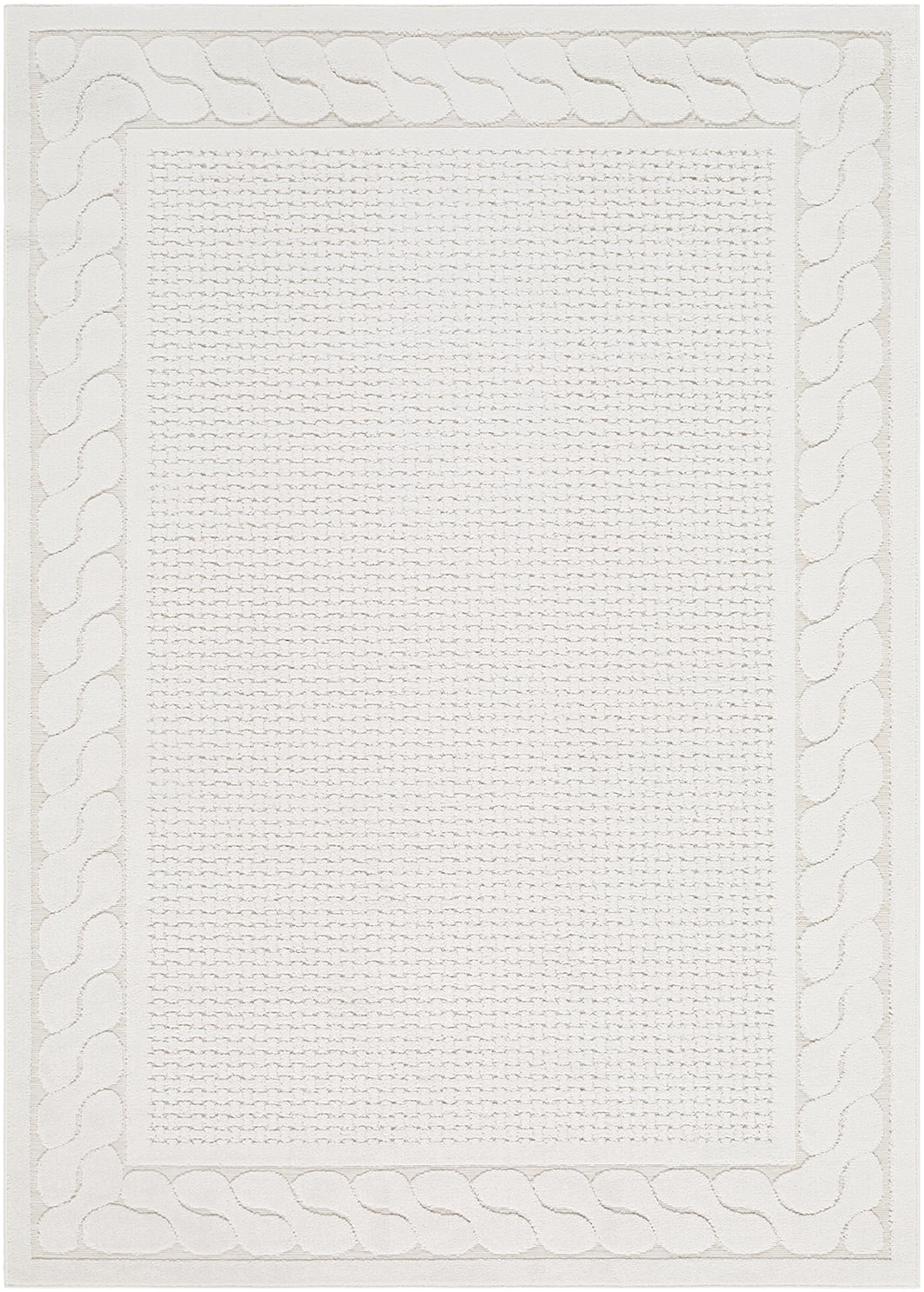 My Texas House Picket Fences Area Rug, 5 ft 1 in x 7 ft 3 in