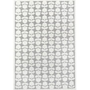 My Texas House Poppy 3'11" x 5'6" Natural Floral Indoor/Outdoor Rug