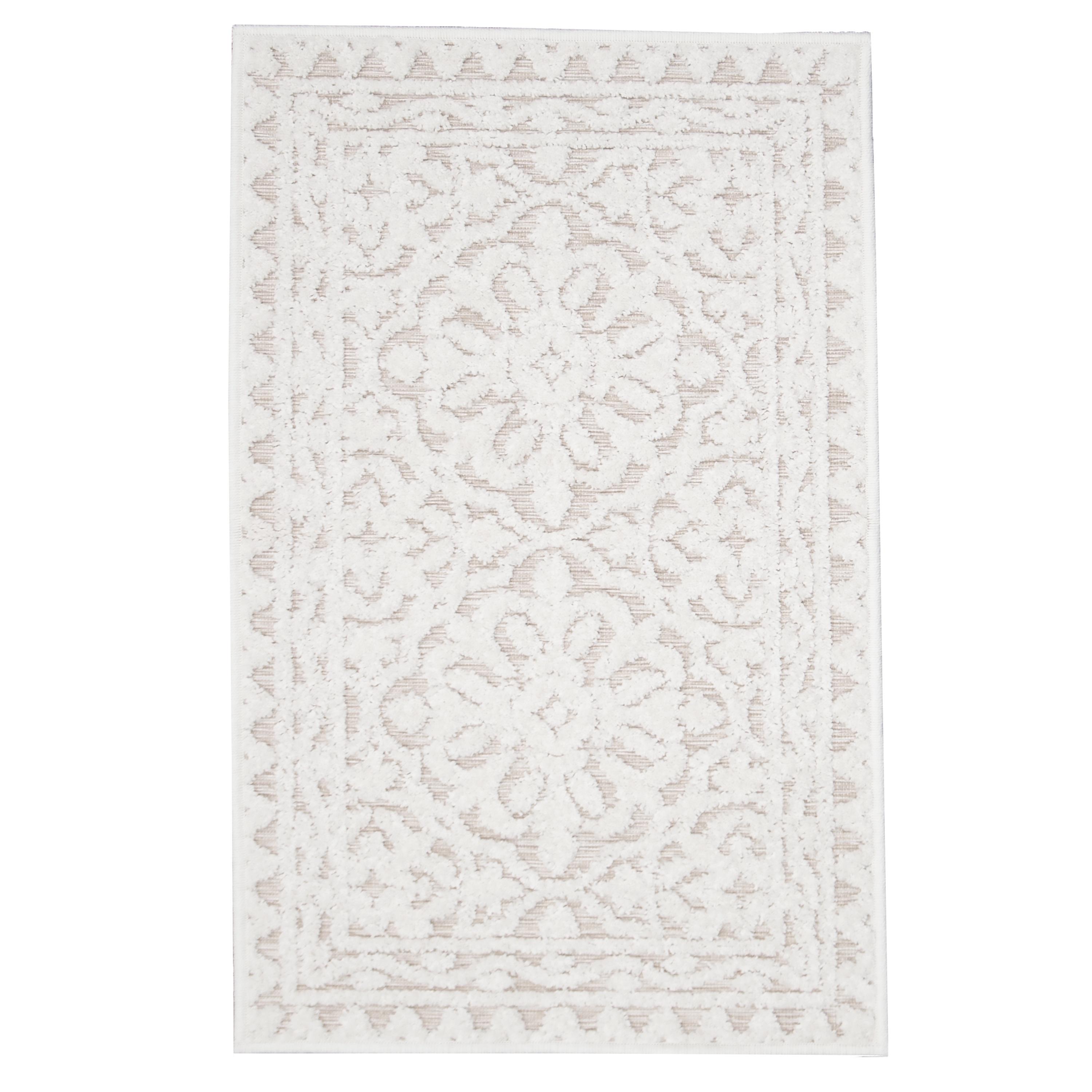 My Texas House Ryland 2' x 3' Driftwood Medallion Indoor/Outdoor Rug ...