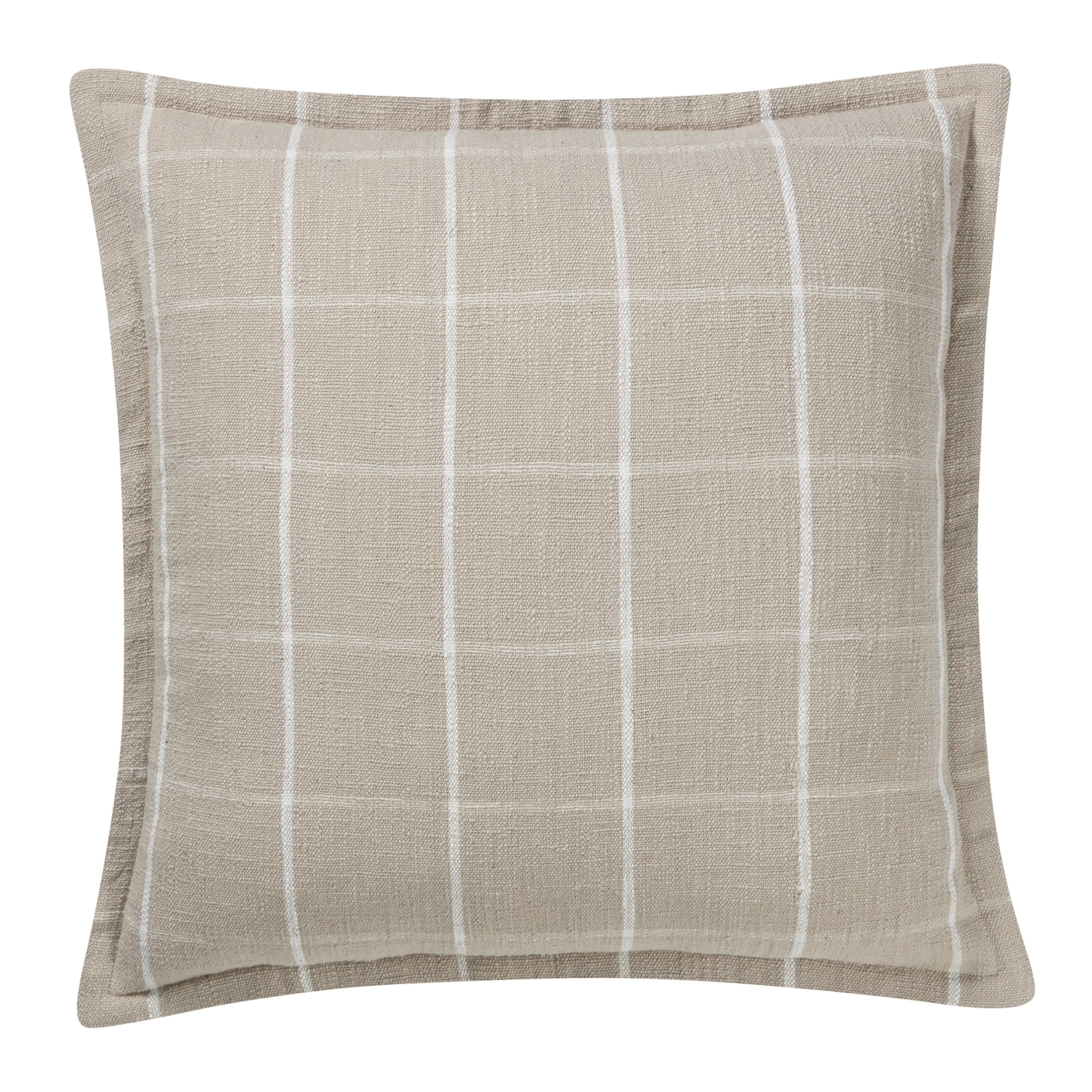 My Texas House Sienna Cotton Yarn Dyed Decorative Pillow Cover, 22"X22