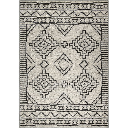 My Texas House South By Silver 5'3" X 7'6" Silver Gray Outdoor Rug