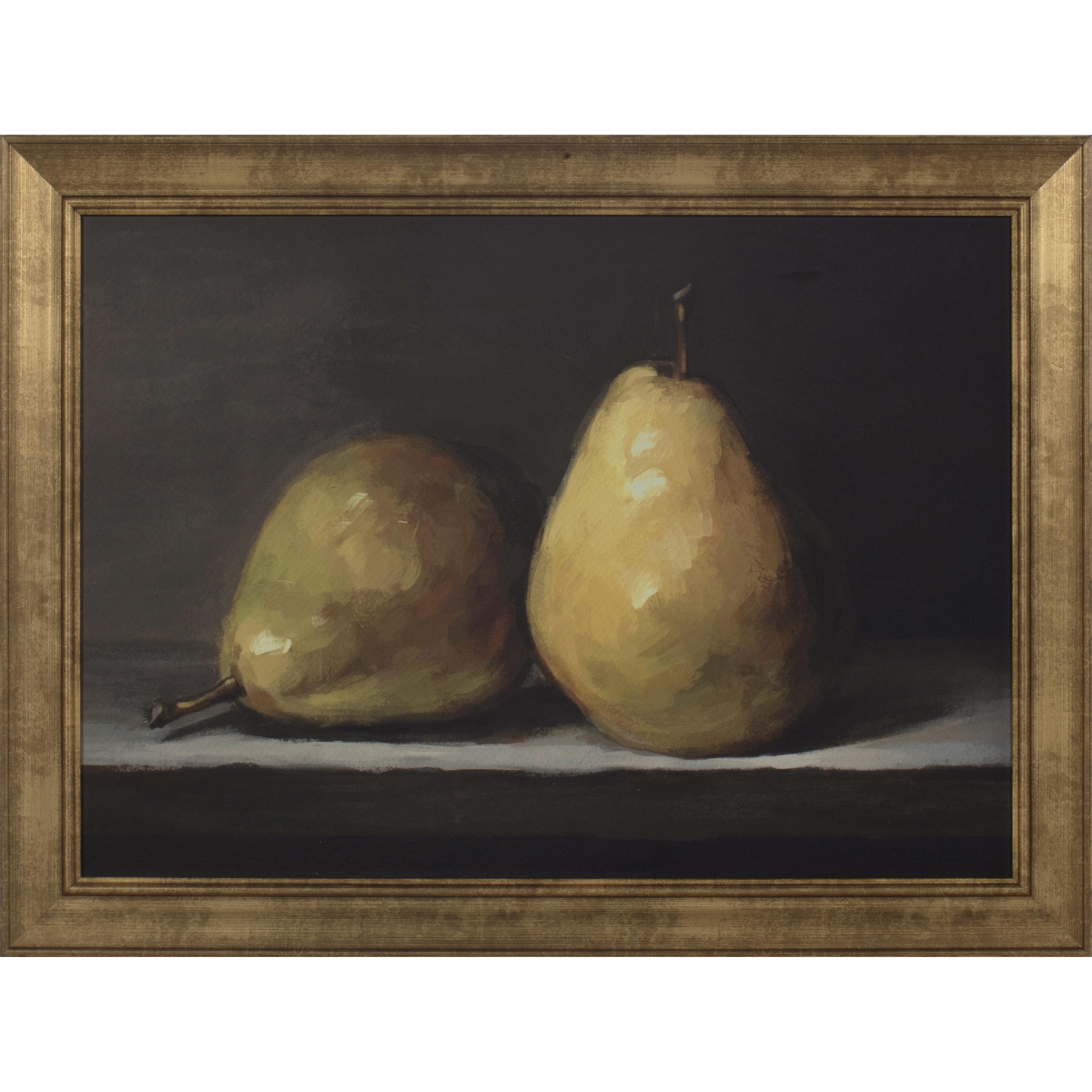 My Texas House Still Life Pears Framed Canvas Board 24" x 18" - image 1 of 5