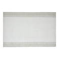 thumbnail image 1 of My Texas House Stripe Ivory/Taupe Layering Polyester Indoor/Outdoor Area Rug, 38" x 58", 1 of 5