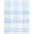 thumbnail image 1 of My Texas House Sutton Blue Plaid Indoor Washable 5' x 8' Area Rug, 1 of 8