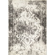 My Texas House The State House 9' X 13' Natural Floral Area Rug