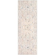 My Texas House Everly Cream Washable Runner Rug, 2 ft 6 in x 7 ft