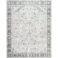 thumbnail image 1 of My Texas House Washable Laine Beige 7'6" x 9'5" Washable Area Rug, 1 of 7