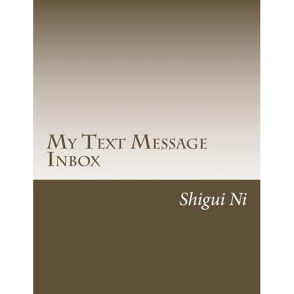 My Text Message Inbox (Paperback)