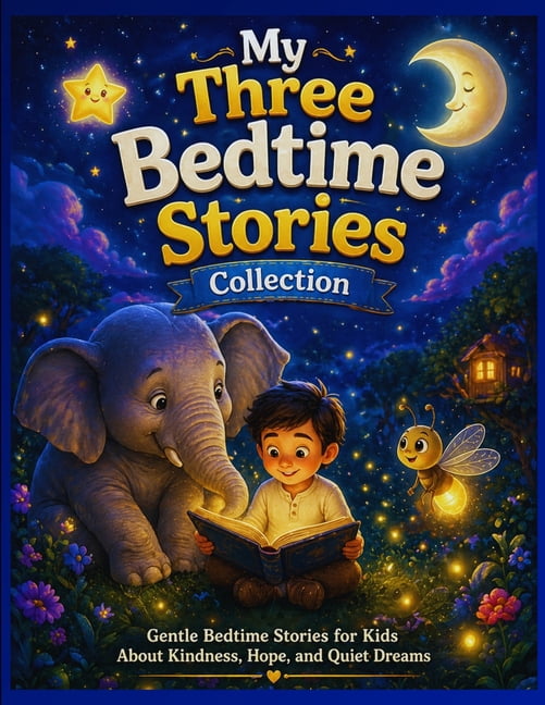 My Three Bedtime Stories Collection: Bedtime Story for Kids with Gentle Tales of Kindness, Confidence, Sleep and Calm Ni, (Paperback)