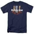 thumbnail image 1 of My Three Sons Shoes Logo Adult 18/1 T-Shirt Navy, 1 of 2