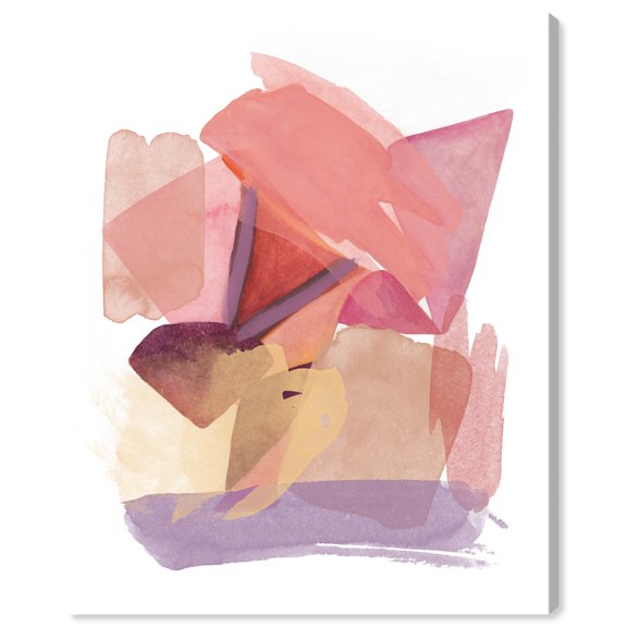 My Today Makeup Canvas Pastel Boho Abstracts by Art Remedy, Gallery Wrapped, 30" x 36"