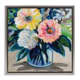 thumbnail image 1 of Stupell Industries My Treasure Bouquet Gray Framed Floater Canvas Wall Art, design by Jeanette Vertentes, 18 x 18, 1 of 9