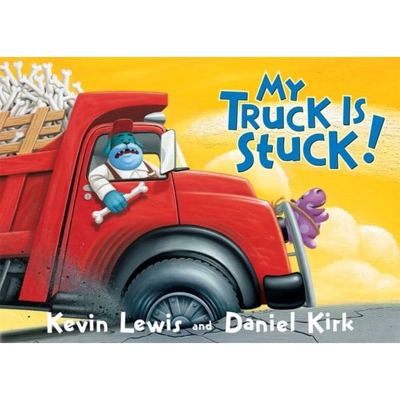 My Truck Is Stuck!, (Board Book)