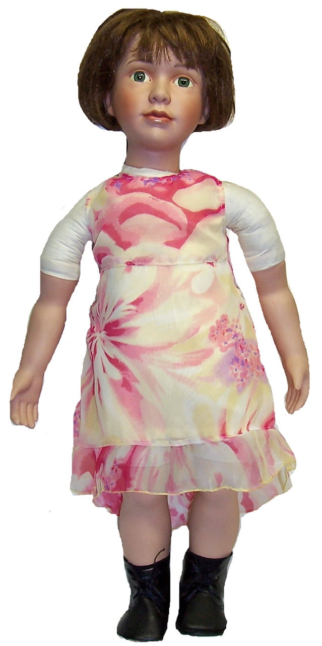 My Twin and 23 Inch Porcelain Dolls Chiffon Dress Walmart
