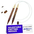 thumbnail image 1 of My Two Ladies Adjustable Knitting Needles - US 19 (15mm), 1 of 11