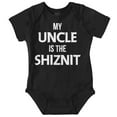 thumbnail image 1 of My Uncle Is The Shiznit Romper Boys or Girls Infant Baby Brisco Brands 18M, 1 of 6