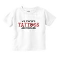 thumbnail image 1 of My Uncles Tattoos Are er Cute Family Toddler Boy Girl T Shirt Infant Toddler Brisco Brands 18M, 1 of 6