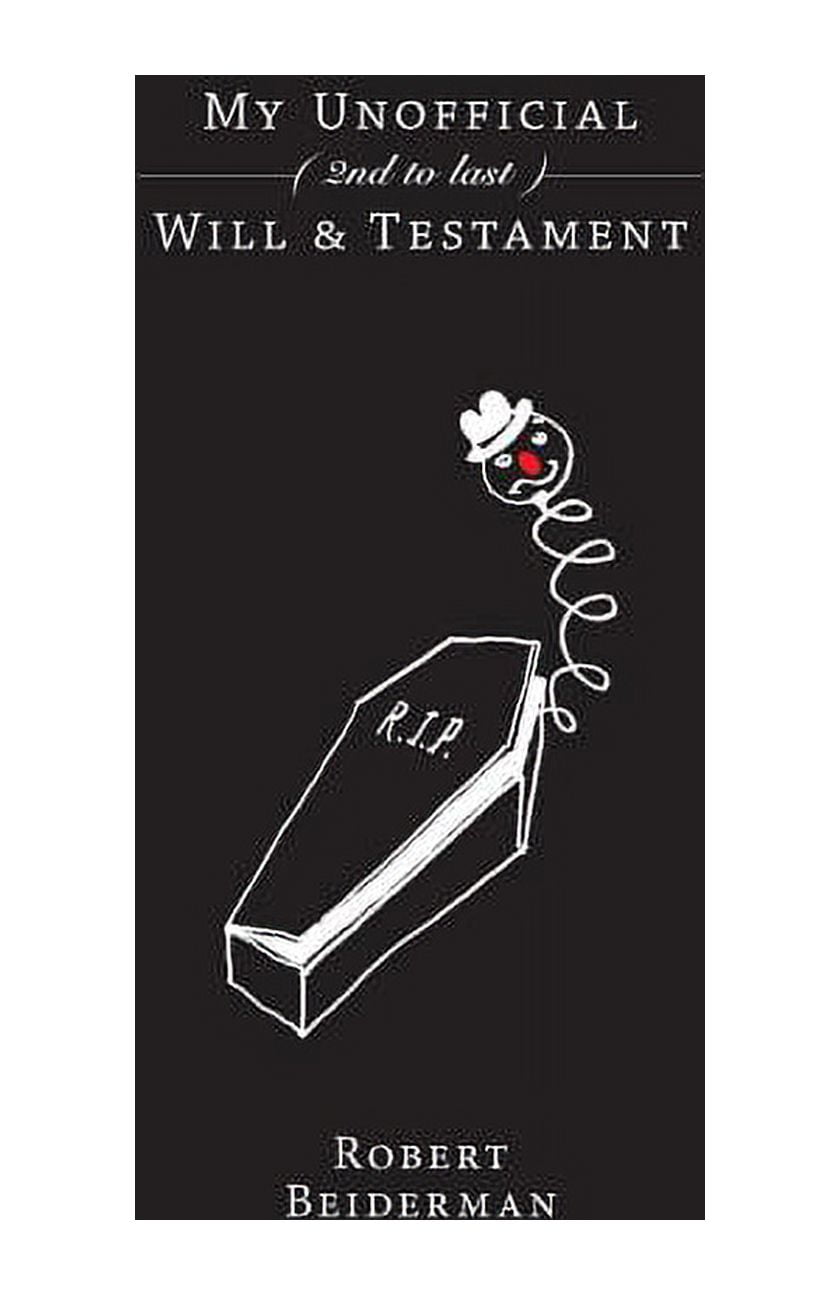 last testament will form