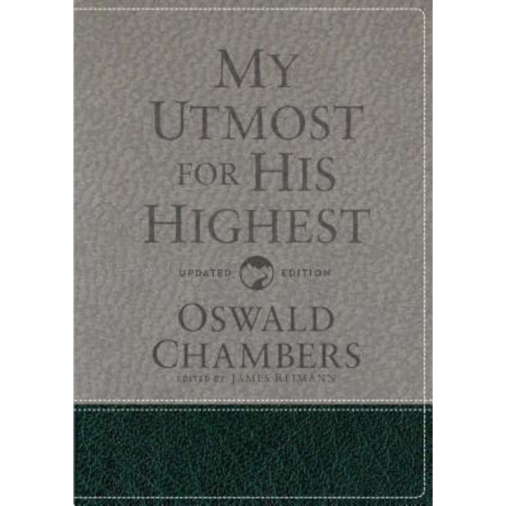 Pre-Owned My Utmost for His Highest: Updated Language Gift Edition (a Daily Devotional with 366 Bible-Based Readings) (Hardcover) 1627078819 9781627078818