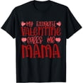 thumbnail image 1 of My Valentine Calls Me Mom Cute Mommy Valentines Day 2025 T-Shirt, 1 of 3