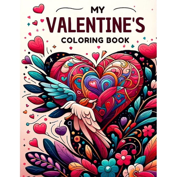 My Valentine's Coloring Book, (Paperback)