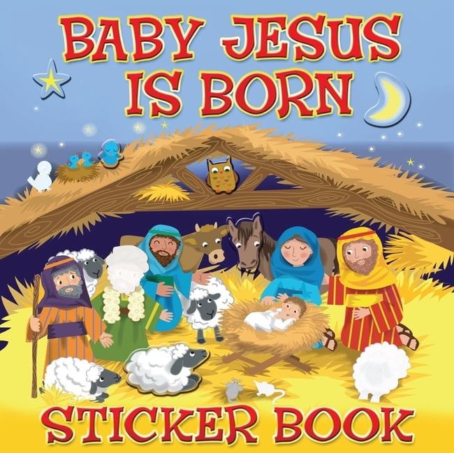 My Very First Sticker Books Baby Jesus Is Born Sticker Book, (Paperback)