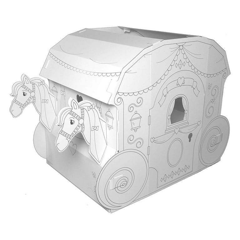 Coloring playhouse top
