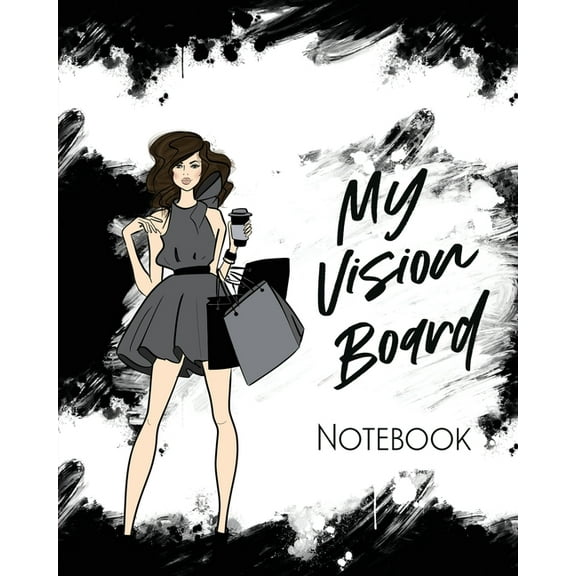 My Vision Board Notebook: For Students Ideas Workshop Goal Setting (Paperback)