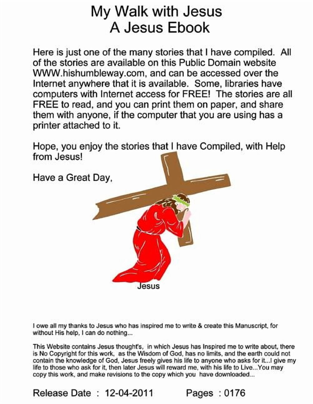 My Walk with Jesus -- A Jesus Ebook: HisHumbleWay -- a Jesus Ebook, (Paperback)