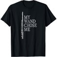 thumbnail image 1 of My Wand Chose Me Shirt Flute Shirt Funny Flute Player T-Shirt, 1 of 4