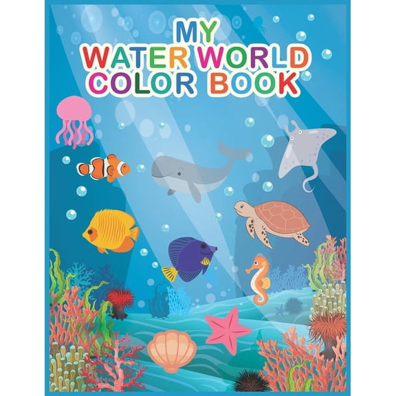Watercolor Coloring Books