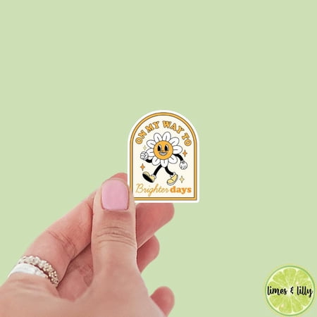 My Way Brighter Days Sticker