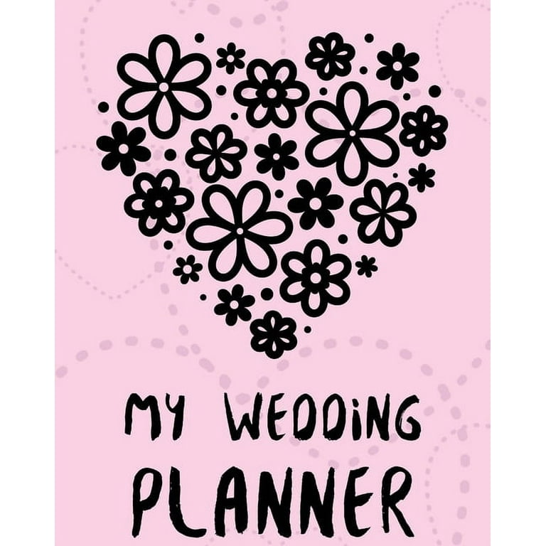 Wedding Planner Gift Set for the Bride to Be: 9x11 Hardcover Wedding  Planner and Organizer, Gift Box, Guest Book, Bookmark, Planning Stickers,  Business Card Holder, and Pocket Folders 