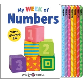 My Week My Week of Numbers: Learn First Numbers and Days of the Week, (Board Book)