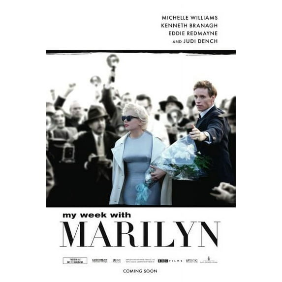 My Week With Marilyn Movie poster Metal Sign Print 8x12 #657215 Square Adults Best Posters