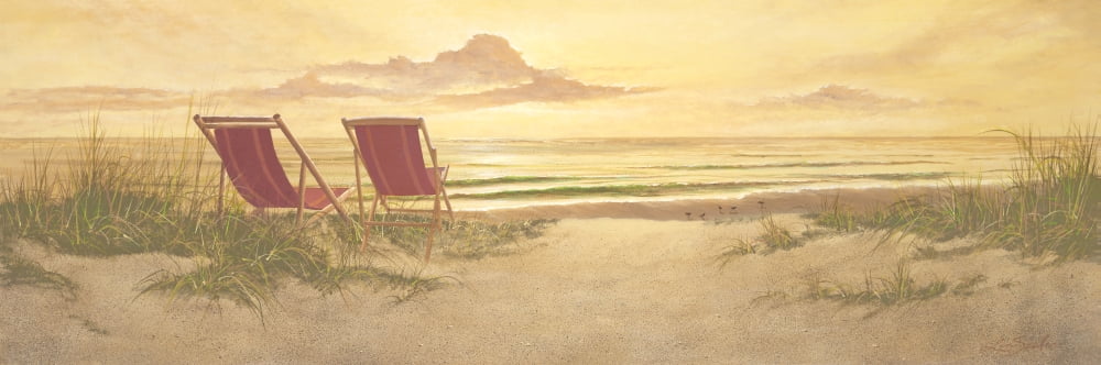 My Weekend Office Canvas Art - Lin Seslar (12 x 36)