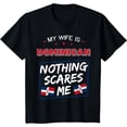thumbnail image 1 of My Wife Is Dominican Republic Heritage Roots Flag Pride T-Shirt, 1 of 3
