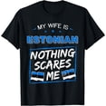 thumbnail image 1 of My Wife Is Estonian Republic of Estonia Heritage Roots Flag T-Shirt, 1 of 4