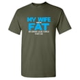 thumbnail image 1 of My Wife Tshirt Great Gift For Wife Best Wife Ever Graphic Tees Novelty Funny T Shirt, 1 of 5