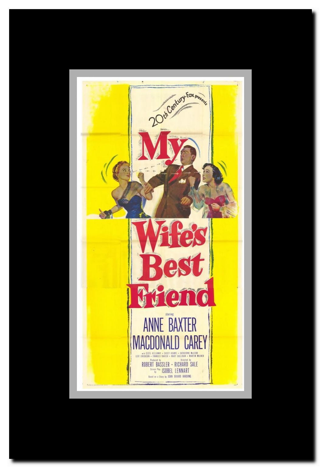 My Wife's Best Friend Framed Movie Poster