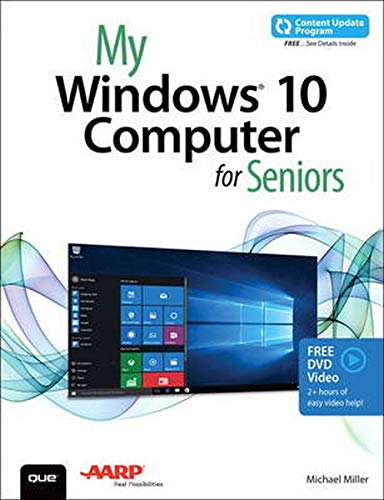My Windows 10 Computer for Seniors (Includes Video and Content Update Program) (Paperback) by Michael Miller - image 1 of 1