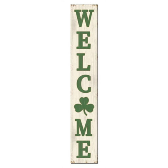 My Word! Porch Board, Welcome Shamrock