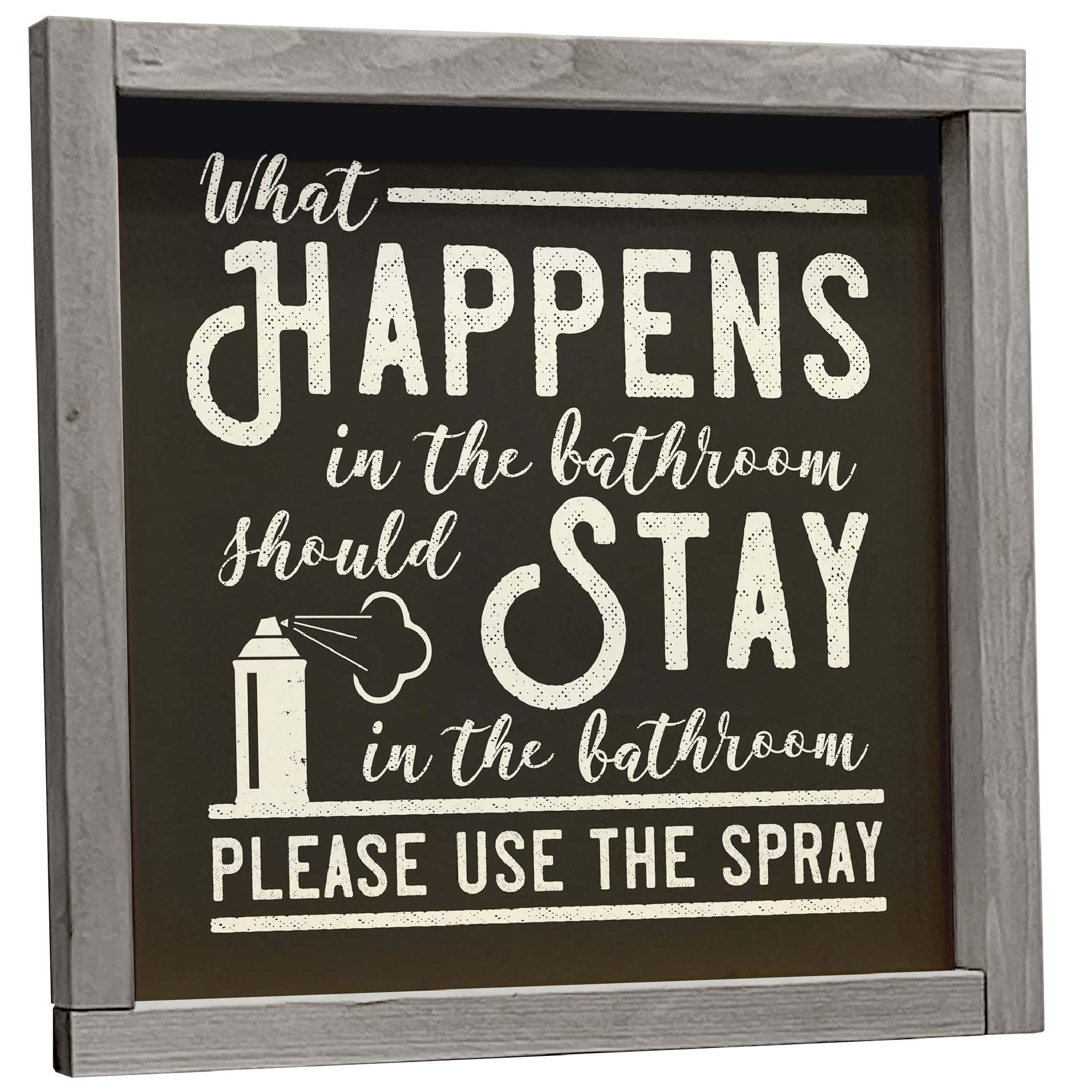 My Word! What Happend in the Bathroom Should Stay in the Bathroom