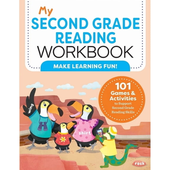 My Workbook My Second Grade Reading Workbook: 101 Games & Activities to Support Second Grade Reading Skills, (Paperback)