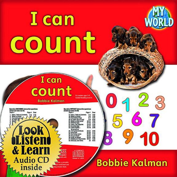 My World: I Can Count - CD + PB Book - Package (Hardcover)