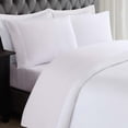 thumbnail image 1 of My World Anytime Solid 100% Microfiber Polyester Deep Pocket White 3-Piece Twin, All Season, Adult and Teen Sizes, OEKO-TEX Certified, 1 of 3