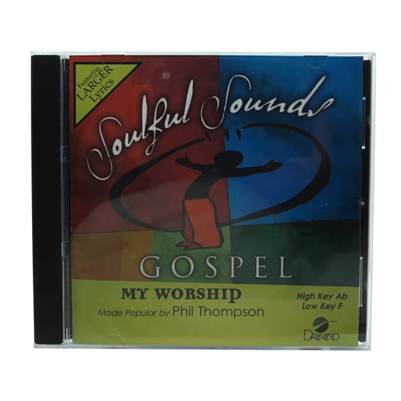 My Worship Made Popular by Phil Thompson NEW CD Accompaniment