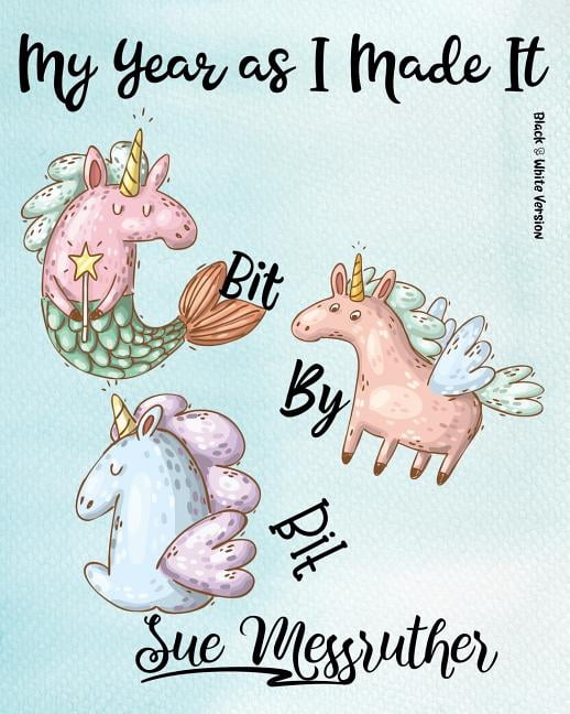 My Year as I Made It: Bit by Bit (Black & White Version) : Personal Memorandum Diary (Series #30) (Paperback)