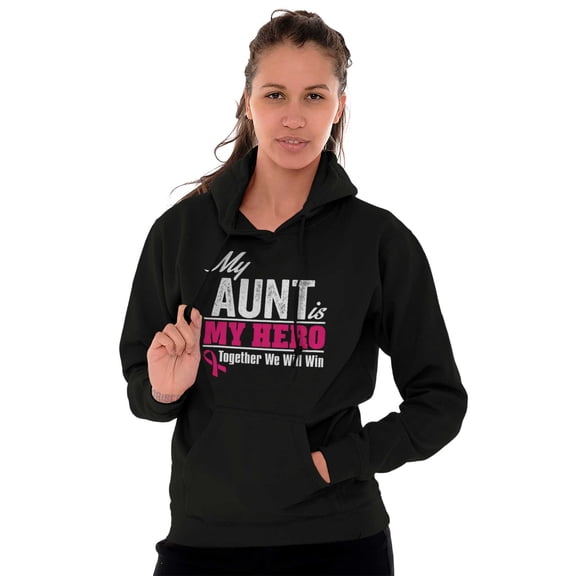 My boob is My Hero Together We Win Hoodie Sweatshirt Women Brisco Brands X